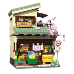 Japanese Grocery Sakura Tree Shop Building Set 28 Japanese Grocery Sakura Tree Shop Building Set -Kawaii Store kawaiies plushies plush softtoy japanese grocery sakura tree shop building set build it 677598