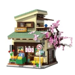 Japanese Grocery Sakura Tree Shop Building Set 24 Japanese Grocery Sakura Tree Shop Building Set -Kawaii Store kawaiies plushies plush softtoy japanese grocery sakura tree shop building set build it 920457