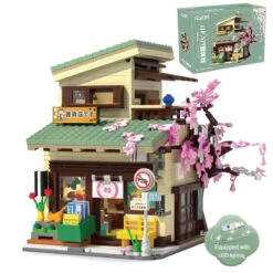 Japanese Grocery Sakura Tree Shop Building Set 22 Japanese Grocery Sakura Tree Shop Building Set -Kawaii Store kawaiies plushies plush softtoy japanese grocery sakura tree shop building set build it with box 127263