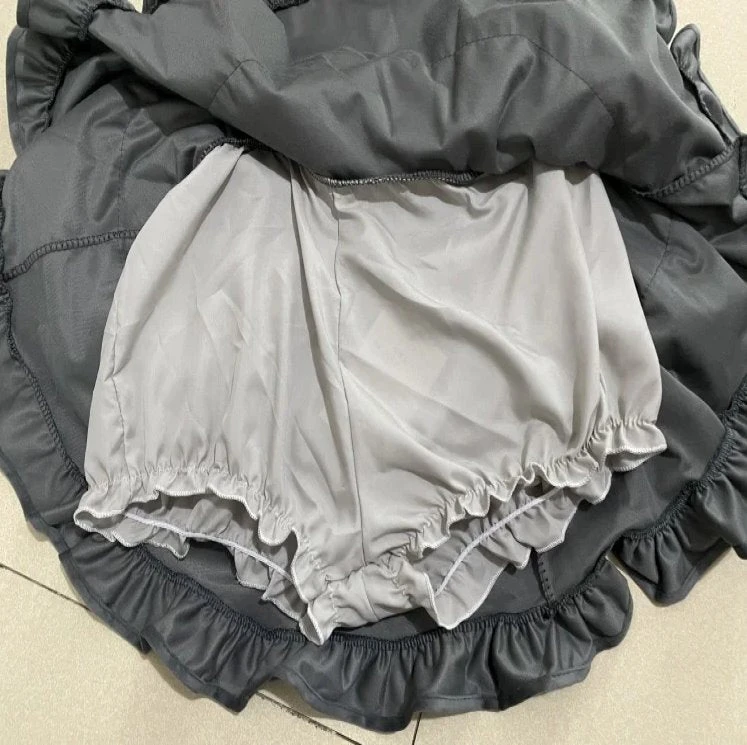 Apparel Japanese Harajuku Gray White Bunny Ruffled Skirt Top 15 Apparel Japanese Harajuku Gray White Bunny Ruffled Skirt Top - Image 13