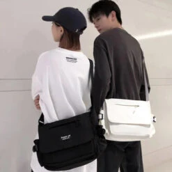 Apparel Japanese Harajuku Power Off Simple Crossbody Shoulder Bag -Kawaii Store kawaiies plushies plush softtoy japanese harajuku power off simple crossbody shoulder bag bags 297045