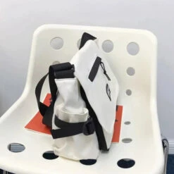 Apparel Japanese Harajuku Power Off Simple Crossbody Shoulder Bag -Kawaii Store kawaiies plushies plush softtoy japanese harajuku power off simple crossbody shoulder bag bags 632247