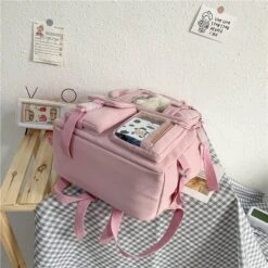Apparel Japanese High School Backpack Bag -Kawaii Store kawaiies plushies plush softtoy japanese high school backpack bag new bag 828457