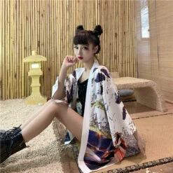 Apparel Japanese Kimono Samurai Princess Aime -Kawaii Store kawaiies plushies plush softtoy japanese kimono samurai princess aime kimono 143116