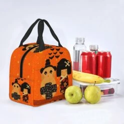 Japanese Kokeshi Doll Lunch Bag -Kawaii Store kawaiies plushies plush softtoy japanese kokeshi doll lunch bag new bag 174223