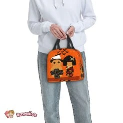 Japanese Kokeshi Doll Lunch Bag -Kawaii Store kawaiies plushies plush softtoy japanese kokeshi doll lunch bag new bag 266951