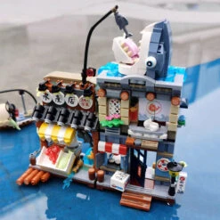 Japanese Ramen Bar Seafood Store Micro Building Sets -Kawaii Store kawaiies plushies plush softtoy japanese ramen bar seafood store micro building sets build it 469655