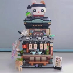 Japanese Ramen Bar Seafood Store Micro Building Sets -Kawaii Store kawaiies plushies plush softtoy japanese ramen bar seafood store micro building sets build it 815743