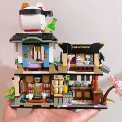 Japanese Ramen Bar Seafood Store Micro Building Sets -Kawaii Store kawaiies plushies plush softtoy japanese ramen bar seafood store micro building sets build it 848215