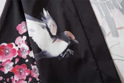 Apparel Japanese Sakura Black Red Anime Girl Long Kimono Cardigan Robes 27 Apparel Japanese Sakura Black Red Anime Girl Long Kimono Cardigan Robes -Kawaii Store kawaiies plushies plush softtoy japanese sakura black red anime girl long kimono cardigan robes new apparel 108998