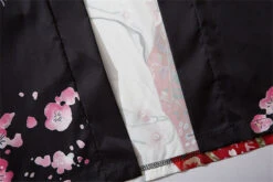 Apparel Japanese Sakura Black Red Anime Girl Long Kimono Cardigan Robes 26 Apparel Japanese Sakura Black Red Anime Girl Long Kimono Cardigan Robes -Kawaii Store kawaiies plushies plush softtoy japanese sakura black red anime girl long kimono cardigan robes new apparel 293291