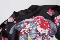 Apparel Japanese Sakura Black Red Anime Girl Long Kimono Cardigan Robes 25 Apparel Japanese Sakura Black Red Anime Girl Long Kimono Cardigan Robes -Kawaii Store kawaiies plushies plush softtoy japanese sakura black red anime girl long kimono cardigan robes new apparel 711645