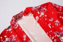 Apparel Japanese Sakura Cherry Blossom Print Kimono -Kawaii Store kawaiies plushies plush softtoy japanese sakura cherry blossom print kimono clothing 193572
