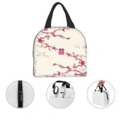 Japanese Sakura Cherry Blossoms Lunch Bag Collection 2023 -Kawaii Store kawaiies plushies plush softtoy japanese sakura cherry blossoms lunch bag collection 2023 bag 332842