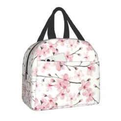 Japanese Sakura Cherry Blossoms Lunch Bag Collection 2023 -Kawaii Store kawaiies plushies plush softtoy japanese sakura cherry blossoms lunch bag collection 2023 bag large blossoms 817388
