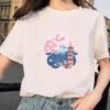 Apparel Japanese Sakura Mt Fuji Shrine Cherry Blossom Women's Tee -Kawaii Store kawaiies plushies plush softtoy japanese sakura mt fuji shrine cherry blossom womens tee tops white m 448276