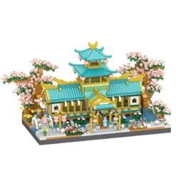 Japanese Sakura Palace Shrine Nano Building Blocks 26 Japanese Sakura Palace Shrine Nano Building Blocks -Kawaii Store kawaiies plushies plush softtoy japanese sakura palace shrine nano building blocks build it 257021