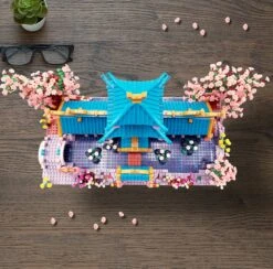 Japanese Sakura Palace Shrine Nano Building Blocks 31 Japanese Sakura Palace Shrine Nano Building Blocks -Kawaii Store kawaiies plushies plush softtoy japanese sakura palace shrine nano building blocks build it 678370