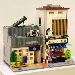 Japanese Steamed Bun Shop Building Blocks -Kawaii Store kawaiies plushies plush softtoy japanese steamed bun shop building blocks build it 243731