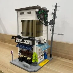 Japanese Steamed Bun Shop Building Blocks -Kawaii Store kawaiies plushies plush softtoy japanese steamed bun shop building blocks build it 425911