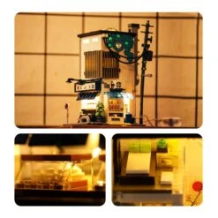 Japanese Steamed Bun Shop Building Blocks -Kawaii Store kawaiies plushies plush softtoy japanese steamed bun shop building blocks build it 745233