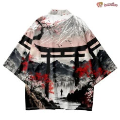 Apparel Japanese-theme Dawn Shrine Unisex Kimono 13 Apparel Japanese-theme Dawn Shrine Unisex Kimono -Kawaii Store kawaiies plushies plush softtoy japanese theme dawn shrine unisex kimono kimono 438858