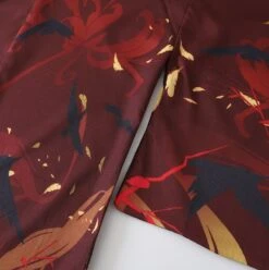 Apparel Japanese-themed Black Red Crows Unisex Kimono -Kawaii Store kawaiies plushies plush softtoy japanese themed black red crows unisex kimono kimono 102707