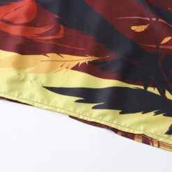 Apparel Japanese-themed Black Red Crows Unisex Kimono -Kawaii Store kawaiies plushies plush softtoy japanese themed black red crows unisex kimono kimono 981729