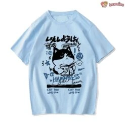 Apparel Japanese Themed Cat Finding Happiness Unisex Tee 21 Apparel Japanese Themed Cat Finding Happiness Unisex Tee -Kawaii Store kawaiies plushies plush softtoy japanese themed cat finding happiness unisex tee apparel 620118