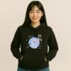 Apparel Japanese-themed Cherry Blossom Blue Sky Unisex Hoodie -Kawaii Store kawaiies plushies plush softtoy japanese themed cherry blossom blue sky unisex hoodie apparel black xs 355215