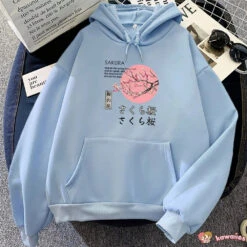 Apparel Japanese-themed Cherry Blossom Pink Sun Unisex Hoodie -Kawaii Store kawaiies plushies plush softtoy japanese themed cherry blossom pink sun unisex hoodie apparel 451723