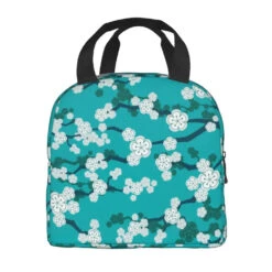 Japanese-themed Cherry Blossom Sakura Insulated Lunch Bags -Kawaii Store kawaiies plushies plush softtoy japanese themed cherry blossom sakura insulated lunch bags bag 902850