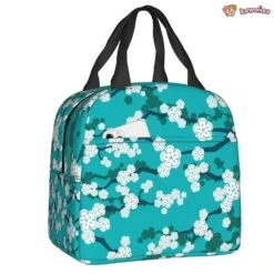 Japanese-themed Cherry Blossom Sakura Insulated Lunch Bags -Kawaii Store kawaiies plushies plush softtoy japanese themed cherry blossom sakura insulated lunch bags bag 925111