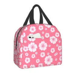 Japanese-themed Cherry Blossom Sakura Insulated Lunch Bags -Kawaii Store kawaiies plushies plush softtoy japanese themed cherry blossom sakura insulated lunch bags bag pink 978834