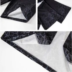 Apparel Japanese-themed Crane Mountains Two-Piece Kimono Top & Shorts Sets -Kawaii Store kawaiies plushies plush softtoy japanese themed crane mountains two piece kimono top shorts sets kimono 926782