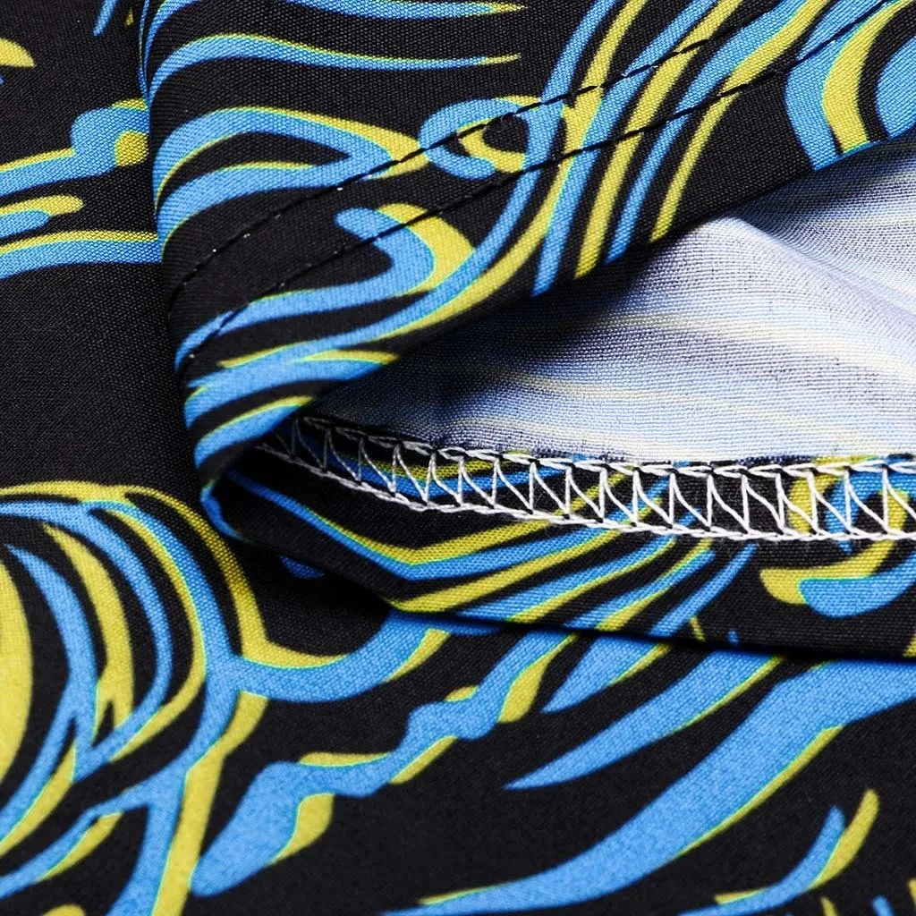 Apparel Japanese-themed Crane Waves Unisex Kimono 5 Apparel Japanese-themed Crane Waves Unisex Kimono - Image 3