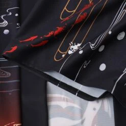 Apparel Japanese-themed Koi Of Torii Gate Women's Kimono -Kawaii Store kawaiies plushies plush softtoy japanese themed koi of torii gate womens kimono kimono 415278