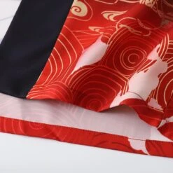 Apparel Japanese-themed Koi Of Torii Gate Women's Kimono -Kawaii Store kawaiies plushies plush softtoy japanese themed koi of torii gate womens kimono kimono 660030