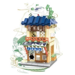 Japanese-themed Ramen Hot Spring Sushi Tea Micro Building Sets -Kawaii Store kawaiies plushies plush softtoy japanese themed ramen hot spring sushi tea micro building sets build it 153746