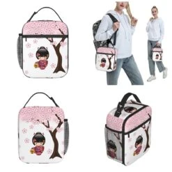 Japanese-themed Sakura Blossom Tree Keiko Kokeshi Doll Square Lunch Bag 11 Japanese-themed Sakura Blossom Tree Keiko Kokeshi Doll Square Lunch Bag -Kawaii Store kawaiies plushies plush softtoy japanese themed sakura blossom tree keiko kokeshi doll square lunch bag bag 556040