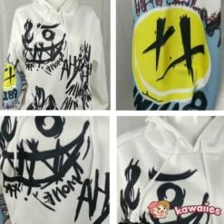 Apparel Japanese-themed Style Kei Clothes Gothic Hoodie -Kawaii Store kawaiies plushies plush softtoy japanese themed style kei clothes gothic hoodie sweatshirt 401409