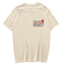 Apparel Japanese Tokyo Tsukiji Fish Market Unisex Tee -Kawaii Store kawaiies plushies plush softtoy japanese tokyo tsukiji fish market unisex tee apparel 920006