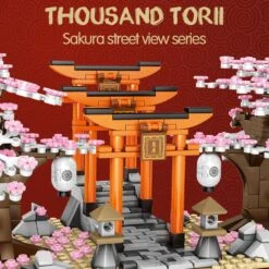 Romantic Japanese Torii Gates Cherry Blossom Trees Building Sets | Special Edition 13 Romantic Japanese Torii Gates Cherry Blossom Trees Building Sets | Special Edition -Kawaii Store kawaiies plushies plush softtoy japanese torii gates sakura trees build it 261510