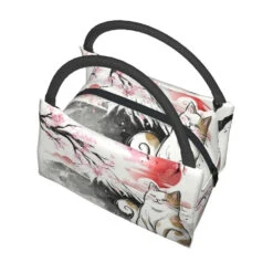 Japense-themed Sakura Mt Fuji Cat Lunch Bag 17 Japense-themed Sakura Mt Fuji Cat Lunch Bag -Kawaii Store kawaiies plushies plush softtoy japense themed sakura mt fuji cat lunch bag bags 265472