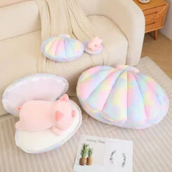 Jeju The Pig Hiding In Shell Plushie -Kawaii Store kawaiies plushies plush softtoy jeju the pig hiding in shell plushie soft toy 684425