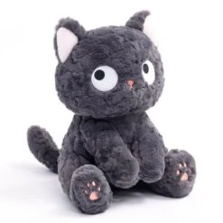 Jiji The Cute Fluffy Black Cat Plushie | Limited Stock -Kawaii Store kawaiies plushies plush softtoy jiji the cute fluffy black cat plushie new soft toy 729911