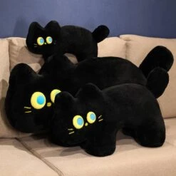 JoJo The Black Cat Plush Pillow
