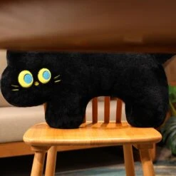 JoJo The Black Cat Plush Pillow -Kawaii Store kawaiies plushies plush softtoy jojo the black cat plush pillow soft toy 738397