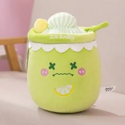 Juicy Fruity Bubble Tea Plushie Crew 28 Juicy Fruity Bubble Tea Plushie Crew -Kawaii Store kawaiies plushies plush softtoy juicy fruity bubble tea plushie crew new soft toy green 20cm 644706