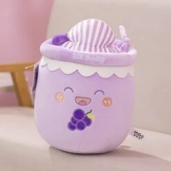 Juicy Fruity Bubble Tea Plushie Crew 26 Juicy Fruity Bubble Tea Plushie Crew -Kawaii Store kawaiies plushies plush softtoy juicy fruity bubble tea plushie crew new soft toy purple 20cm 207209